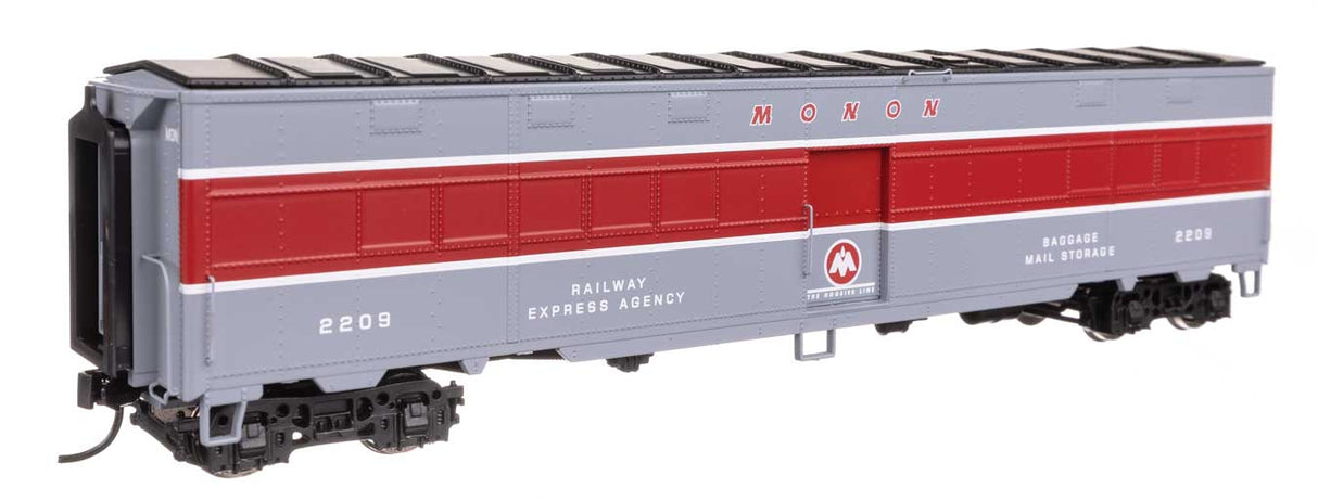 CBQ-Style Express Boxcar Troop Kitchen Conversion - Ready to Run -- Monon #2209-2
