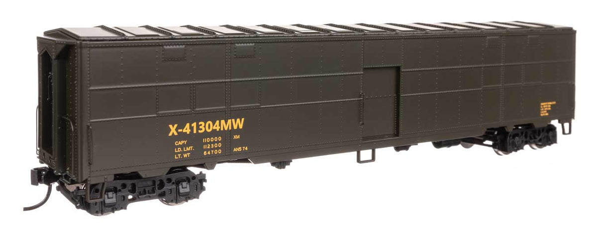 CBQ-Style Express Boxcar Troop Kitchen Conversion - Ready to Run -- MOW (Green) #X-41304MW-1