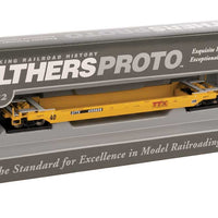 Gunderson Rebuilt All-Purpose 40' Well Car - Ready-to-Run -- TTX DTTX #455608 (Patch)