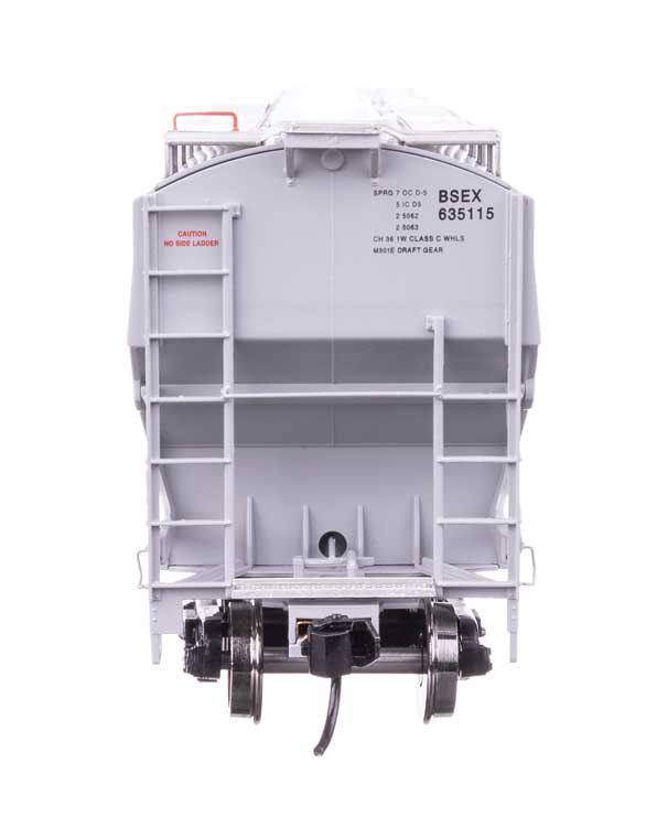 67' Trinity 6351 4-Bay Covered Hopper - Ready to Run -- Badger State Ethanol BSEX #635115-4