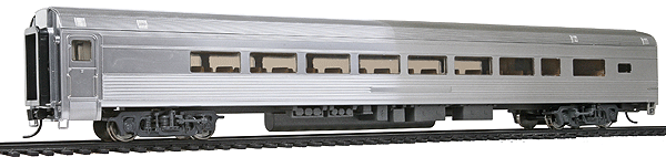 85' Budd 1 Drawing Room 29-Seat Lounge - Standard - Ready to Run -- Railcar Restoration & Charter (Partial Weathering, Unlettered)