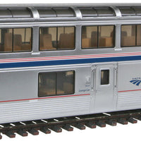 85' Bombardier Superliner II Sightseer Lounge - Lighted - Ready to Run -- Amtrak (Phase IVb)