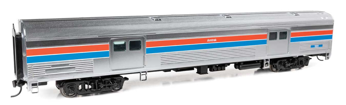 73' Budd Baggage Car - Ready to Run -- Amtrak Phase II #1221-2
