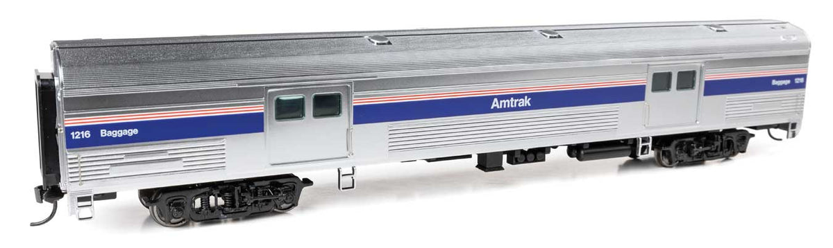 73' Budd Baggage Car - Ready to Run -- Amtrak Phase IV (white lettering) #1216-2
