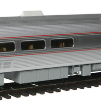 Budd Metroliner Electric Multiple Unit (EMU) Snack Bar Coach - Standard DC -- Pennsylvania Railroad (As-Delivered, Penn Central & Amtrak Patches)