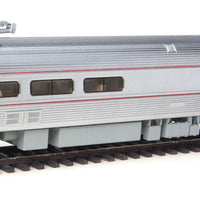 Budd Metroliner Electric Multiple Unit Snack Bar Coach - Tsunami Sound & DCC -- Pennsylvania Railroad (As-Delivered, Penn Central & Amtrak Patches)