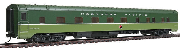 85' Pullman-Standard 10-5 Sleeper - Ready to Run -- Northern Pacific (Two-Tone Green, Monad Logo)