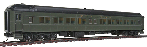 82' Pullman Heavyweight 6-3 Sleeper - Ready to Run -- Pullman (Pullman Green)