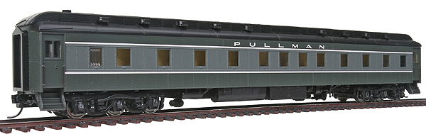 82' Pullman Heavyweight 6-3 Sleeper - Ready to Run -- Pullman (2-Tone Gray)