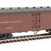 50' Pennsylvania Class R50b Express Reefer -- Pennsylvania Railroad #2627 (Summer 1945 Scheme; Tuscan, black, Dulux Gold)