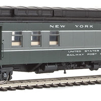 70' Heavyweight Railway Post Office - Baggage Car - Ready to Run -- New York Central (Clerestory Roof, 2-Tone Gray)