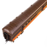 70' Heavyweight RPO-Baggage Car w/Arched Roof - Ready to Run -- Illinois Central #372
