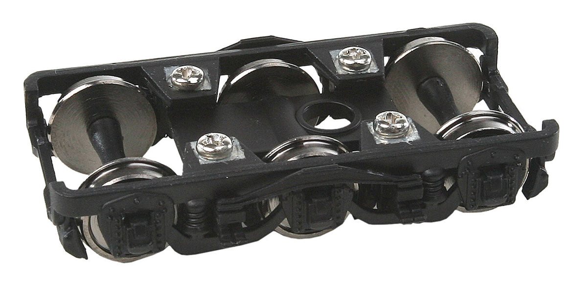 Heavyweight 6-Wheel Metal Passenger Trucks w/RP-25 Metal Wheels -- Type 2410 - 1 Pair