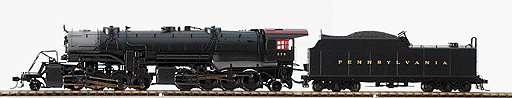 PROTO 2000 Heritage Steam 2-8-8-2 Powered w/18,000 Gallon Fishbelly Tender -- Pennsylvania Railroad #376