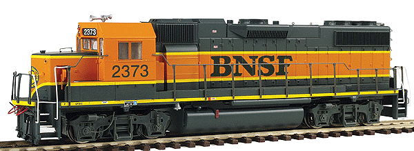 Proto 2000 Diesel EMD GP38-2 w/88" Nose - Powered, Assembled -- Burlington Northern Santa Fe #2373 (green, orange; Heritage I)