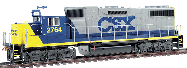 Proto 2000 Diesel GP38-2 w/88" Hood - Powered -- CSX Transportation #2764