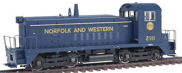 PROTO 2000 Diesel EMD SW8/900 - Powered w/Sound & DCC -- Norfolk & Western #2111