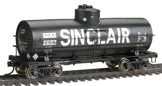 PROTO 2000 10,000 Gallon Insulated Tank Car - Built-Up -- SDRX (Sinclair) #26107