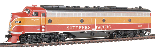 PROTO 2000 Diesel EMD E8/9A - Powered, No Sound -- Southern Pacific(TM) #6018 w/Mars Light