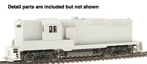 PROTO 2000 Diesel EMD GP20 High Hood w/Sound & DCC -- Undecorated