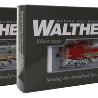 EMD F7A-B Set 48" Dynamic Fan - Tsunami(R) Sound & DCC - San Francisco Chie -- Santa Fe #43C, 43B (Warbonnet; red, silver)