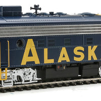 EMD F7A-B Set w/48" Dynamic Fan - Tsunami(R) Sound & DCC -- Alaska Railroad #1508, 1503 (1982+ Scheme, blue, yellow)