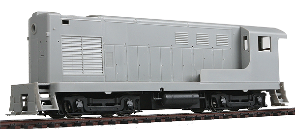 PROTO 2000 Fairbanks-Morse H10-44 Powered w/Sound & DCC -- Undecorated - Phase IIA Long Hood, No Nose Grabs, 3 Stanchion Sill