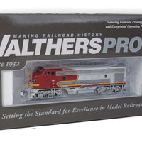 EMD F7A 36" Dynamic Fan - Tsunami(R) Sound & DCC -- Santa Fe #302L (Warbonnet; red, silver; 1956 Super Chief, 1954 El Capitan)