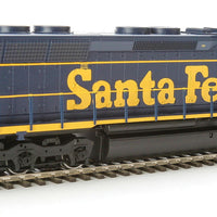 EMD SD45 - SoundTraxx(R) Tsunami(R) Sound & DCC -- Santa Fe #1851 (1966 As-Delivered blue, yellow Pinstripe)