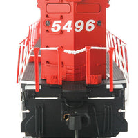 EMD SD45 - SoundTraxx(R) Tsunami(R) Sound & DCC -- Canadian Pacific #5496 (1995 red, Dual Flag Logo)