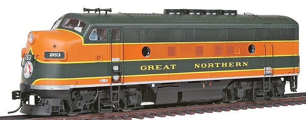 PROTO 2000 Diesel EMD F3A Powered w/Sound & DCC -- Great Northern #263B