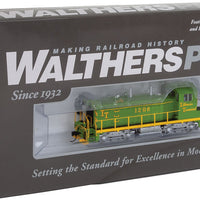 EMD SW1200 w/LokSound 5 Sound & DCC -- Illinois Terminal #1202 (green yellow)