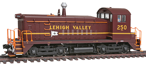 PROTO 2000 Diesel EMD SW8/900 Powered w/Sound & DCC -- Lehigh Valley #250