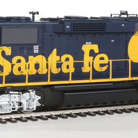 EMD GP60 - SoundTraxx(R) Tsunami(R) Sound & DCC -- Santa Fe #4034 (blue, yellow; American Flag)