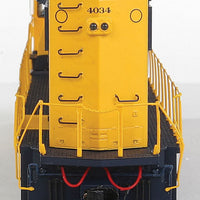 EMD GP60 - SoundTraxx(R) Tsunami(R) Sound & DCC -- Santa Fe #4034 (blue, yellow; American Flag)