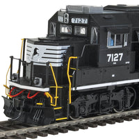 EMD GP60 - SoundTraxx(R) Tsunami(R) Sound & DCC -- Norfolk Southern #7127 (black, white)