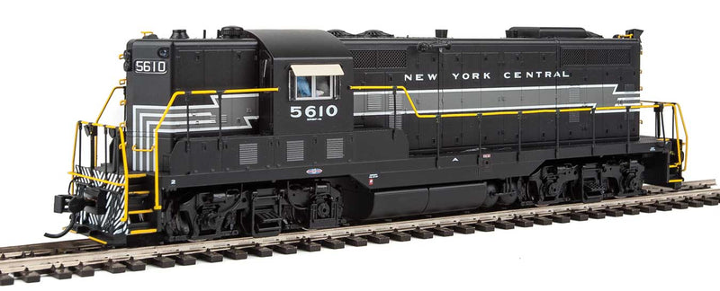 EMD GP7 with SoundTraxx(R) Tsunami(R) Sound and DCC -- New York Central #5610 (1950s Lightning Stripe, Dark Gray)-1
