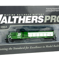 EMD GP35 Phase II with SoundTraxx(R) Tsunami(R) Sound and DCC -- Burlington Northern #2580 (Cascade Green, black, white)