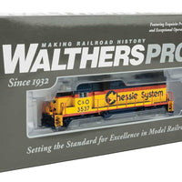 EMD GP35 Phase II with SoundTraxx(R) Tsunami(R) Sound and DCC -- Chessie System C&O #3537 (yellow, blue, vermillion)