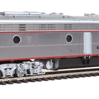 EMD E9A-A Set w/Tsunami(R) Sound & DCC -- Chicago, Burlington & Quincy #9986A, 9986B (Real Metal Finish, red)