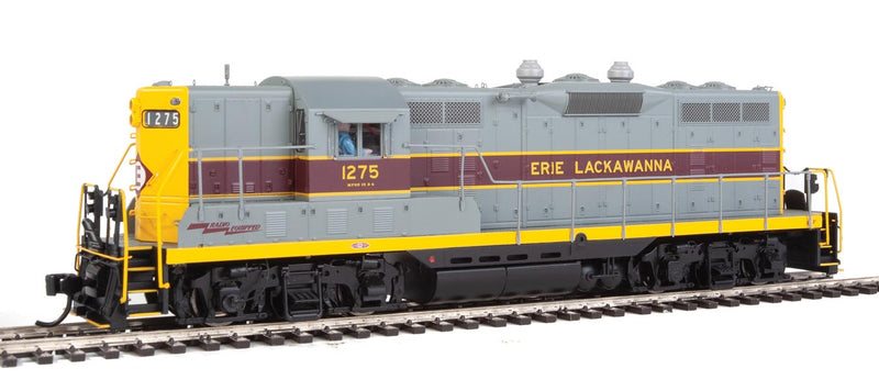 EMD GP7 - LokSound Select Sound and DCC -- Erie-Lackawanna #1275 (gray, maroon, yellow)-1