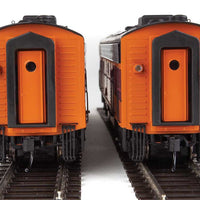 EMD FP7 - F7B with LokSound 5 Sound & DCC -- Milwaukee Road #98A, 98B (Modifed Orange, Maroon; Cab Logo)