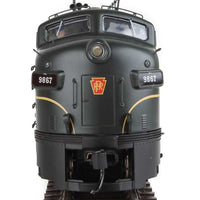 EMD FP7 LokSound 5 Sound and DCC -- Pennsylvania Railroad 9867A (Brunswick Green, single Dulux Gold stripe)