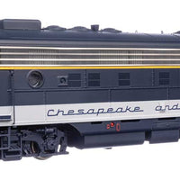 EMD FP7 & F7B - LokSound 5 Sound & DCC -- Chesapeake & Ohio #8009 & 8506 (As-delivered)