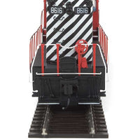 EMD GP9 Phase II - LokSound 5 Sound and DCC -- Canadian Pacific CPR #8616 (Action Red, white, black; Multimark Logo)
