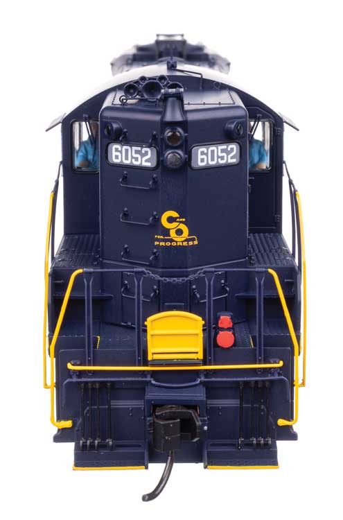 EMD GP9 Phase II - LokSound 5 Sound and DCC -- Chesapeake & Ohio #6052-3