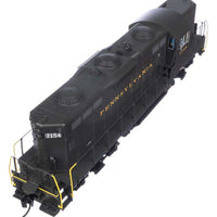 EMD GP9 with LokSound 5 Sound & DCC -- Pennsylvania Railroad #7154 (Brunswick Green, Dulux gold)
