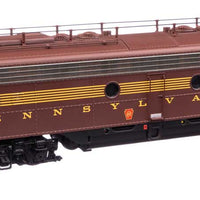EMD E8 A-A with LokSound 5 Sound & DCC -- Pennsylvania Railroad #5705A, 5763A (Class EP-22; Tuscan, Five-Stripe)