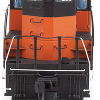 EMD GP9 Phase I - Standard DC -- Milwaukee Road #219 (orange, black, TMR Logo on Cab)