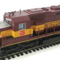 EMD SD45 - Standard DC -- Wisconsin Central #7531 (1990s Scheme; maroon, gold)